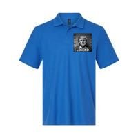 Trump 2024 Mugshot President Legend Softstyle Adult Sport Polo