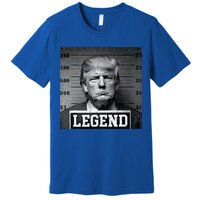 Trump 2024 Mugshot President Legend Premium T-Shirt