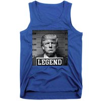 Trump 2024 Mugshot President Legend Tank Top