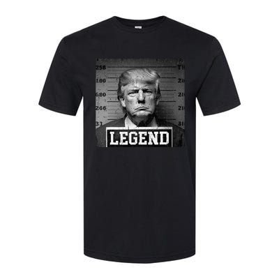 Trump 2024 Mugshot President Legend Softstyle CVC T-Shirt