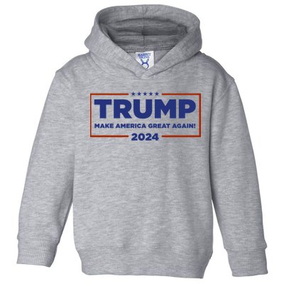 Trump 2024 Maga Toddler Hoodie