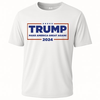 Trump 2024 Maga Cooling Performance Crew T-Shirt