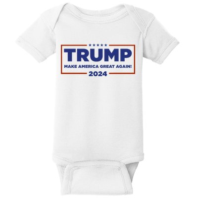 Trump 2024 Maga Baby Bodysuit