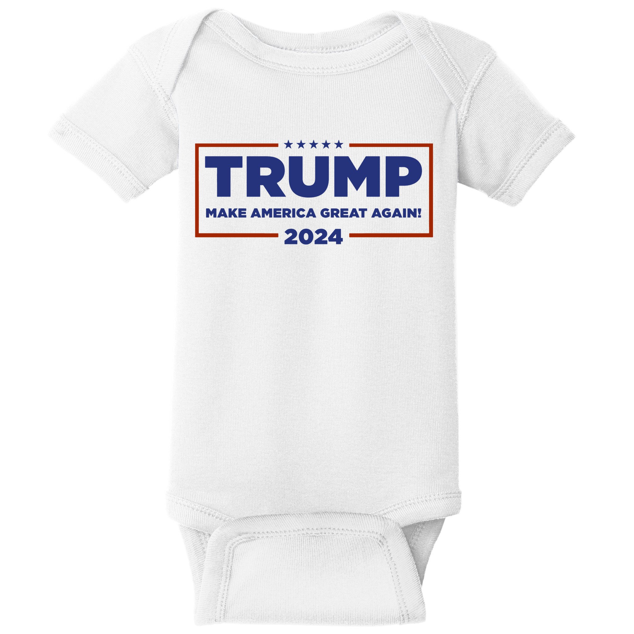 Trump 2024 Maga Baby Bodysuit