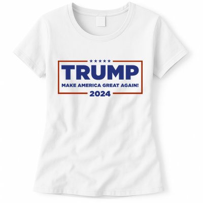 Trump 2024 Maga Womens T-Shirt