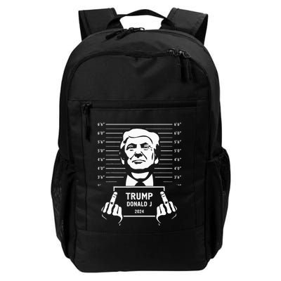 Trump 2024 Mugshot Style Poster Backpack