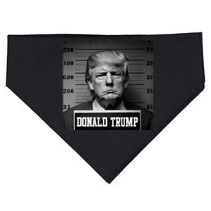 Trump 2024 Mugshot Trump Mug Shot President USA-Made Doggie Bandana