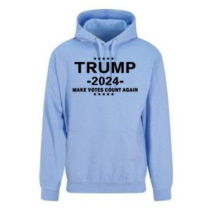 Trump 2024 Make Vote Count Again The Us Election Day Unisex Surf Hoodie