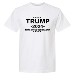 Trump 2024 Make Vote Count Again The Us Election Day Garment-Dyed Heavyweight T-Shirt