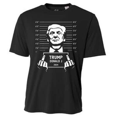 Trump 2024 Mugshot Style Poster Cooling Performance Crew T-Shirt