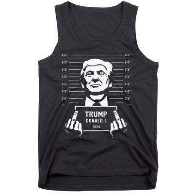 Trump 2024 Mugshot Style Poster Tank Top