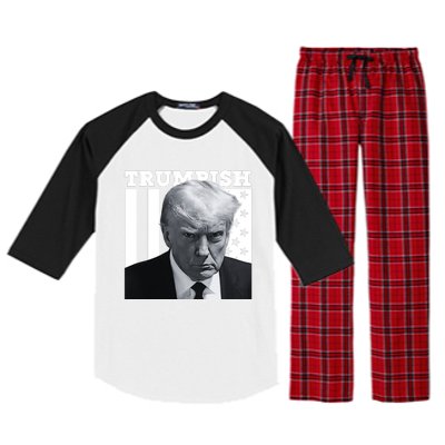 Trumpish 2024 Make America Great Again Raglan Sleeve Pajama Set