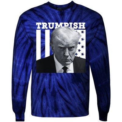 Trumpish 2024 Make America Great Again Tie-Dye Long Sleeve Shirt