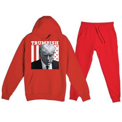 Trumpish 2024 Make America Great Again Premium Hooded Sweatsuit Set