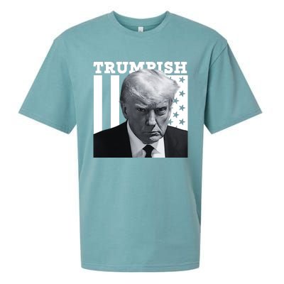 Trumpish 2024 Make America Great Again Sueded Cloud Jersey T-Shirt