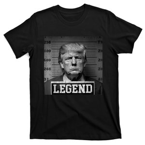 Trump 2024 Mugshot President Legend T-Shirt