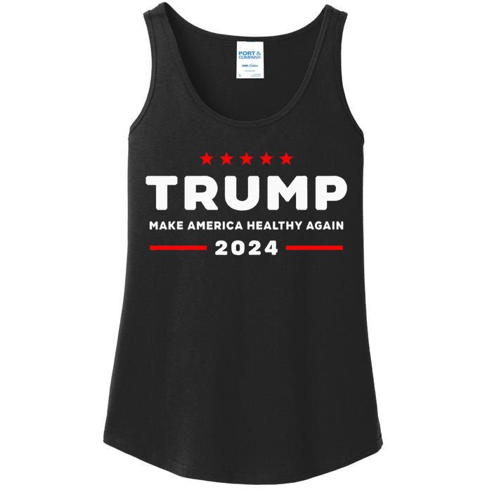 Trump 2024 Make America Healthy Again Ladies Essential Tank