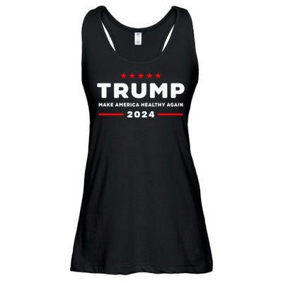 Trump 2024 Make America Healthy Again Ladies Essential Flowy Tank