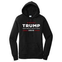 Trump 2024 Make America Healthy Again Women's Pullover Hoodie