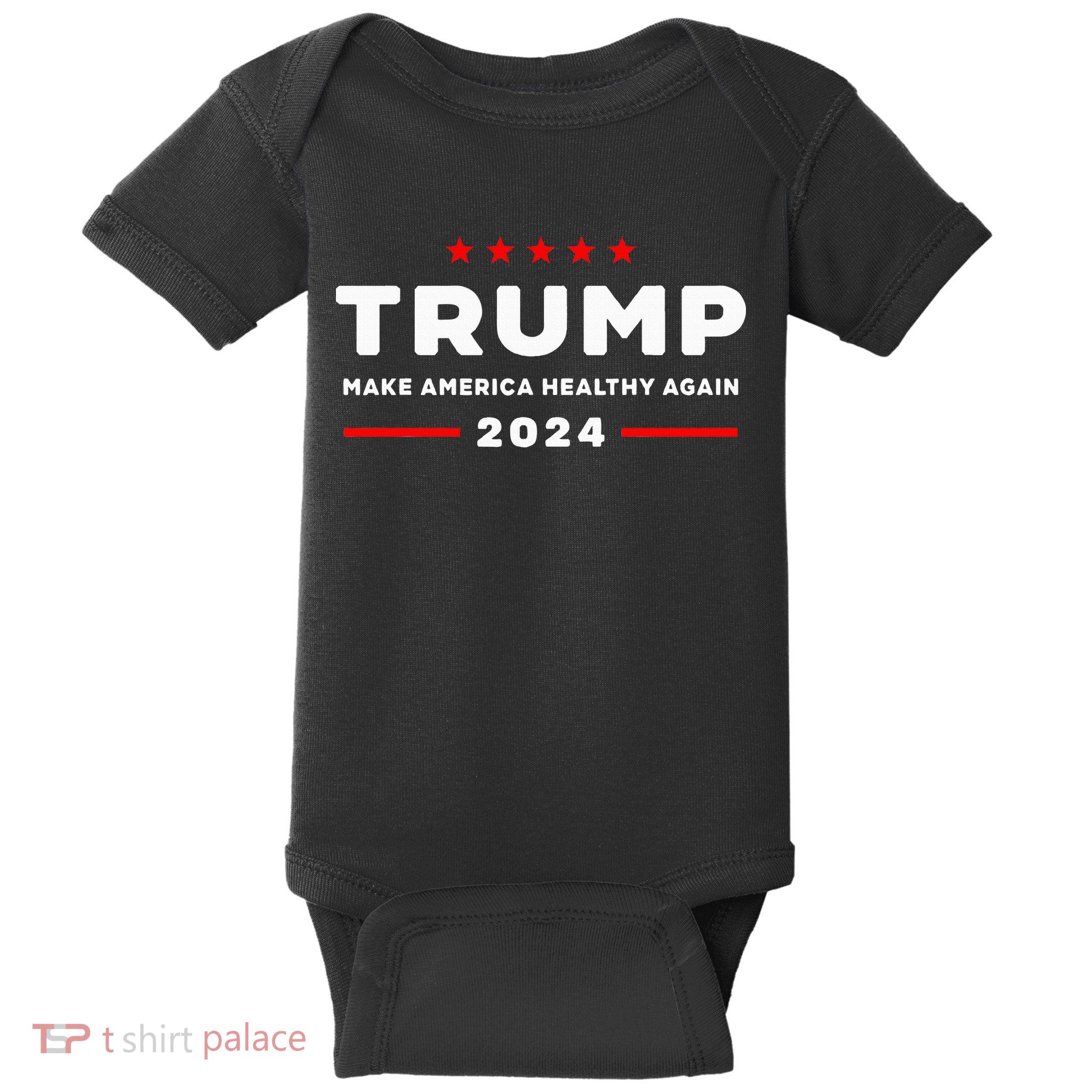 Trump 2024 Make America Healthy Again Baby Bodysuit