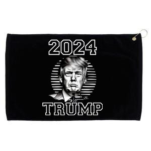 Trump 2024: MAGA Patriot Reelect Keep America Great! Grommeted Golf Towel