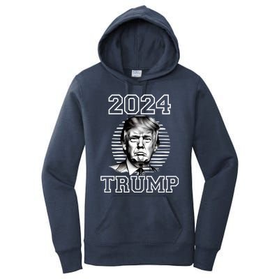 Trump 2024: MAGA Patriot Reelect Keep America Great! Women's Pullover Hoodie