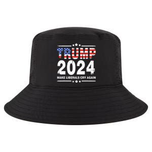 Trump 2024 Make Liberals Cry Again Cool Comfort Performance Bucket Hat