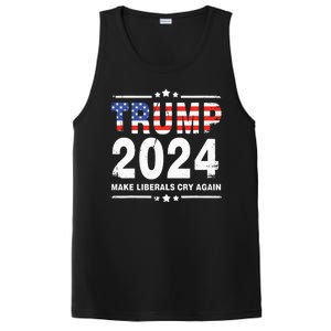 Trump 2024 Make Liberals Cry Again PosiCharge Competitor Tank