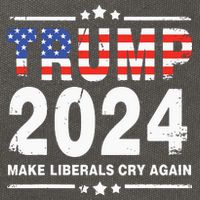 Trump 2024 Make Liberals Cry Again Cotton Canvas Backpack