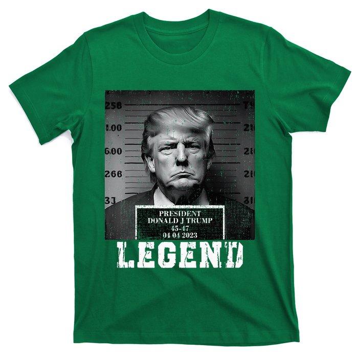 Trump 2024 Mugshot President Legend T-Shirt