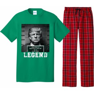 Trump 2024 Mugshot President Legend Pajama Set