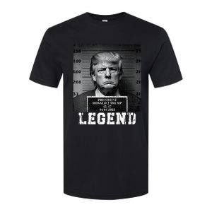 Trump 2024 Mugshot President Legend Softstyle CVC T-Shirt