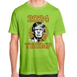 Trump 2024: MAGA Patriot Reelect Keep America Great! Adult ChromaSoft Performance T-Shirt