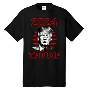 Trump 2024: MAGA Patriot Reelect Keep America Great! Tall T-Shirt