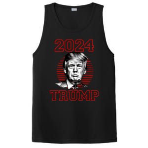 Trump 2024: MAGA Patriot Reelect Keep America Great! PosiCharge Competitor Tank