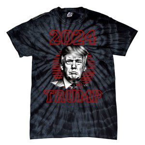 Trump 2024: MAGA Patriot Reelect Keep America Great! Tie-Dye T-Shirt