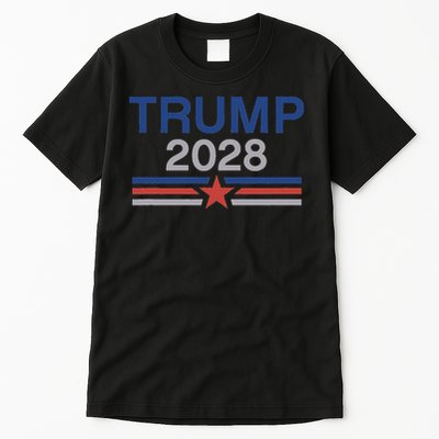 Trump 2028 Minimalist Retro Patriotic Trump Inauguration Tall T-Shirt