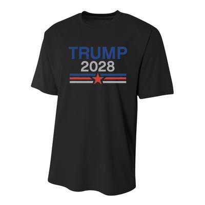 Trump 2028 Minimalist Retro Patriotic Trump Inauguration Youth Performance Sprint T-Shirt