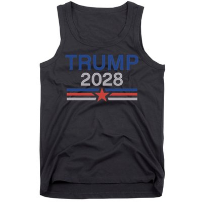 Trump 2028 Minimalist Retro Patriotic Trump Inauguration Tank Top