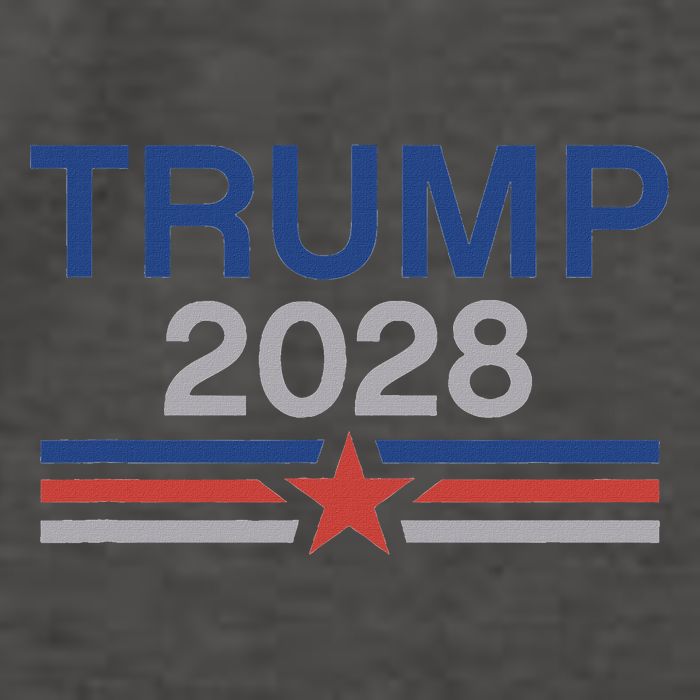 Trump 2028 Minimalist Retro Patriotic Trump Inauguration Vector Backpack