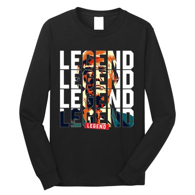 Trump 2024 Mugshot President legend Long Sleeve Shirt