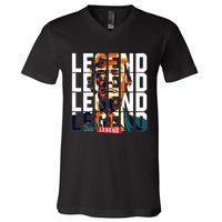 Trump 2024 Mugshot President legend V-Neck T-Shirt