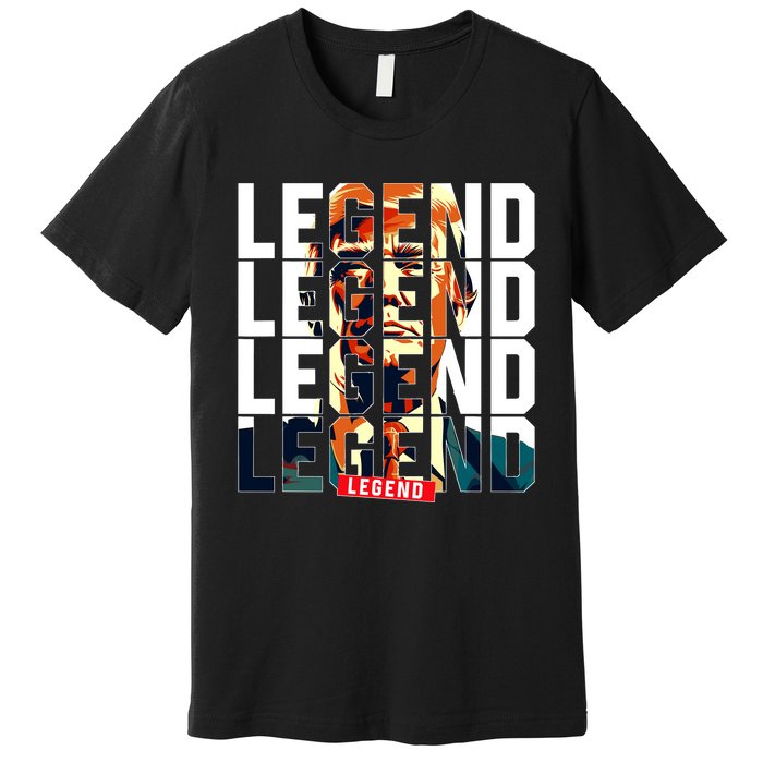 Trump 2024 Mugshot President legend Premium T-Shirt