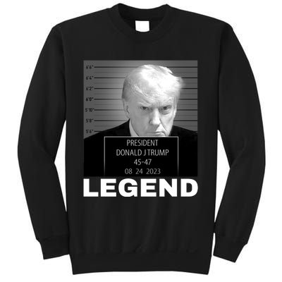 Trump 2024 Mugshot President legend Sweatshirt