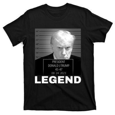 Trump 2024 Mugshot President legend T-Shirt