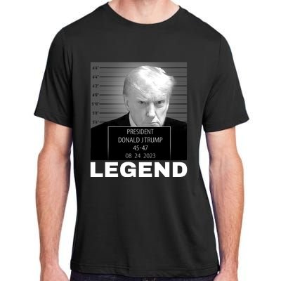 Trump 2024 Mugshot President legend Adult ChromaSoft Performance T-Shirt