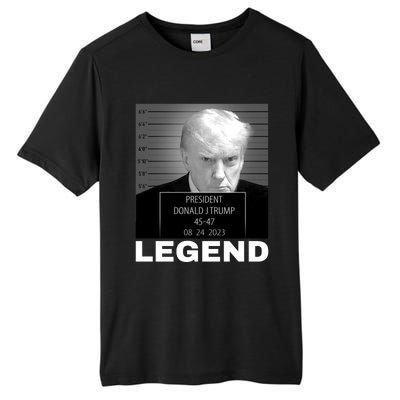 Trump 2024 Mugshot President legend Tall Fusion ChromaSoft Performance T-Shirt