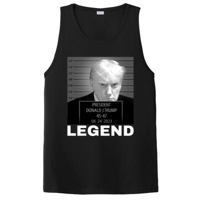 Trump 2024 Mugshot President legend PosiCharge Competitor Tank