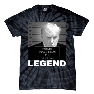 Trump 2024 Mugshot President legend Tie-Dye T-Shirt