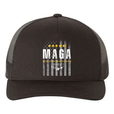 Trump 2024 Maga Maybe Afford Groceries Again Yupoong Adult 5-Panel Trucker Hat